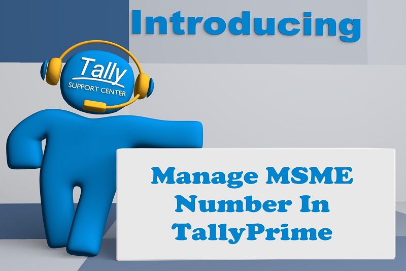 MSME Number in TallyPrime. preview